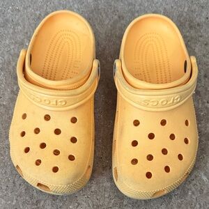 CROCS Kids Water Shoes - Bright Yellow M5 W7